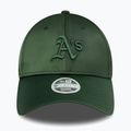 New Era Satin 9Forty Oakland Athletics baseball sapka sötétzöld 3