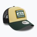 New Era NE Patch Canvas Trucker sapka világos bézs színben