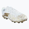 SKECHERS gyermek futballcipő Skx_ 1.5 Youth Jr FG fehér/arany 8