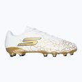 SKECHERS gyermek futballcipő Skx_ 1.5 Youth Jr FG fehér/arany 9