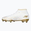 SKECHERS gyermek futballcipő Skx_1.5 High Td Jr FG fehér/arany 10