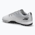 SKECHERS Razor 1.5 Youth Jr TF fehér/ezüst gyermek focicipő 3