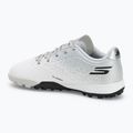 SKECHERS Razor 1.5 Td Jr TF gyermek futballcipő fehér/ezüst 3