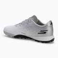 SKECHERS Razor 1.5 Academy TF férfi futballcipő fehér/ezüst 3