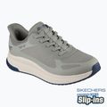 Férfi SKECHERS Bobs Squad 4 oliva színű cipő
