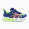 SKECHERS Flex-Glow gyermekcipő Ultra kék/menta 2