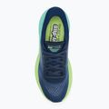 Női SKECHERS Max Cushioning Endeavour Hallandale navy/lime futócipők 5