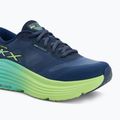 Női SKECHERS Max Cushioning Endeavour Hallandale navy/lime futócipők 7