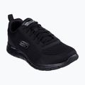 Férfi Skechers Track Leshur fekete cipő 8