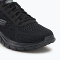 Férfi Skechers Track Leshur fekete cipő 7