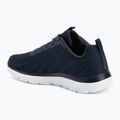 Férfi SKECHERS Summits Torre navy/red cipő 3