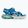 SKECHERS Mega Splash gyermek szandál fekete/kék/lila/lime 2