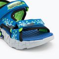 SKECHERS Mega Splash gyermek szandál fekete/kék/lila/lime 7