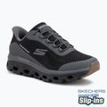 Férfi cipők SKECHERS Glide-Step Sole Glover Peak fekete/szénszürke