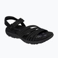 Női szandálok SKECHERS Reggae Slim Coffee Run black