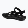 Női szandálok SKECHERS Reggae Slim Coffee Run black 3