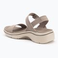 Női SKECHERS Go Walk Arch Fit 2.0 taupe szandálok 3