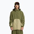 Férfi snowboarddzseki Volcom Longo GTX dark olive