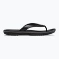 Crocs Crocband Flip szandál fekete/lapos szürke