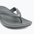 Crocs Crocband Flip szandál szürke/füstös szandál 7