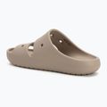 Női Crocs Classic Sandal V2 taupe flip-flopok 3