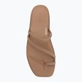 Női papucsok Crocs Miami Toe Loop Sandal milk chocolate 5