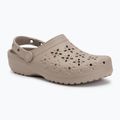 Crocs Classic Floral Cutout Clog flip-flop szürke színű flip-flopok 2