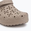 Crocs Classic Floral Cutout Clog flip-flop szürke színű flip-flopok 8