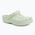 Crocs Classic Floral Cutout Clog flip-flop jade árnyalatú flip-flopok