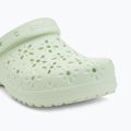 Crocs Classic Floral Cutout Clog flip-flop jade árnyalatú flip-flopok 8
