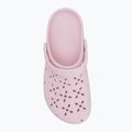 Crocs Classic Floral Cutout Clog rózsaszín tej 6