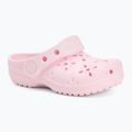 Crocs Classic Floral Cutout Clog Gyerekek Gyermek flip flop rózsaszín tej