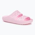 Crocs Classic Floral Cutout szandál rózsaszín tej