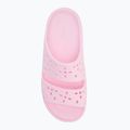 Crocs Classic Floral Cutout szandál rózsaszín tej 5