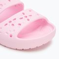 Crocs Classic Floral Cutout szandál rózsaszín tej 7