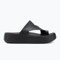 Női Crocs Getaway Platform Toe Loop flip flop fekete 2