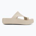 Női flip-flop papucsok Crocs Getaway Platform Toe Loop sandstone 2