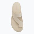 Női flip-flop papucsok Crocs Getaway Platform Toe Loop sandstone 5