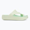 Női flip-flopok Crocs Getaway Platform Toe Loop jade tint 2