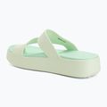 Női flip-flopok Crocs Getaway Platform Toe Loop jade tint 3