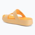 Női flip-flopok Crocs Getaway Platform Toe Loop golden hour 3