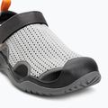 Férfi Crocs Swiftwater Mesh Deck mirage szandálok 7