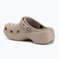 Női papucsok Crocs Classic Platform Clog taupe 4
