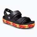 Crocs Crocband Cruiser Flames fekete gyermek szandálok