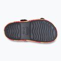 Crocs Crocband Cruiser Flames fekete gyermek szandálok 4