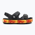 Crocs Crocband Cruiser Flames fekete gyermek szandálok 2