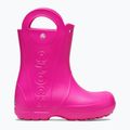 Gyerek gumicsizma Crocs Handle It Rain Boot Kids Pink Crush 2