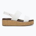 Női Crocs Brooklyn Cork Low Wedge kréta szandálok 2