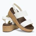 Női Crocs Brooklyn Cork Low Wedge kréta szandálok 6