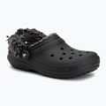 Papucsok Crocs Classic Fleece Lined black 2